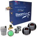 Steamspa Royal 12 KW Bath Generator with Auto Drain in Brushed Nickel RY1200BN-A